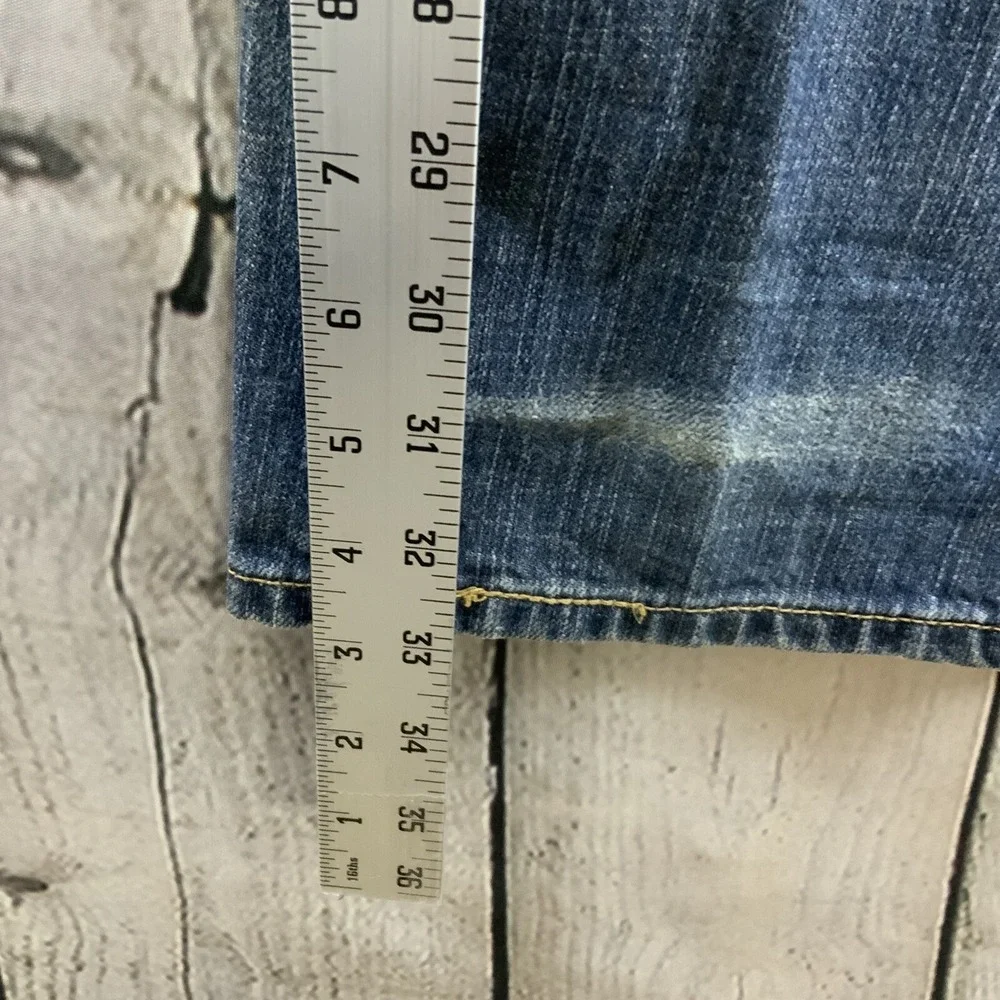 Levi's 514 Slim Straight Blue Jeans Mens Sz 34‎ x 34